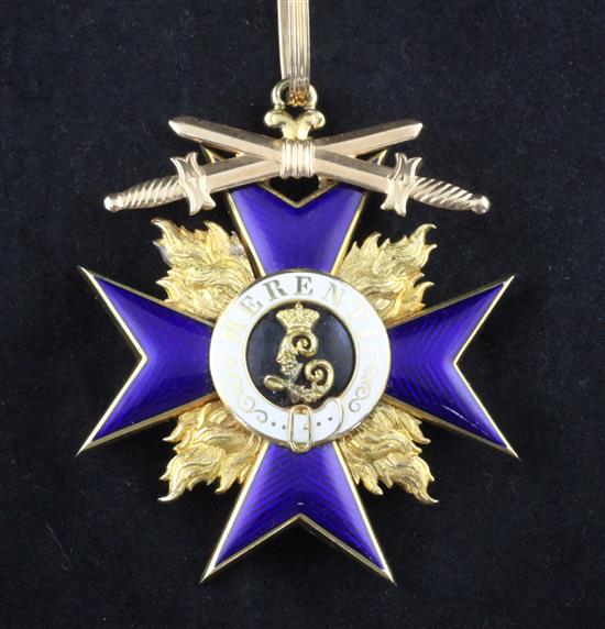 A Bavarian Military Order of Merit,